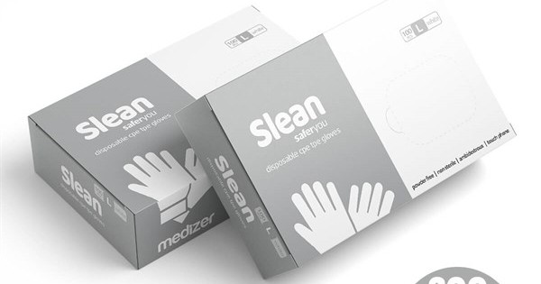 https://www.sabomar.com/Medizer Slean White Disposable Gloves L Size 200 Pcs