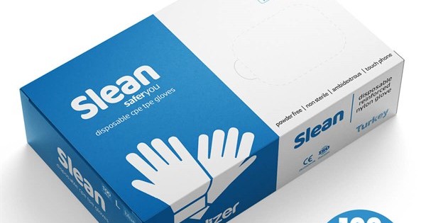 https://www.sabomar.com/Medizer Slean Blue Disposable Gloves L Size 100 Pcs