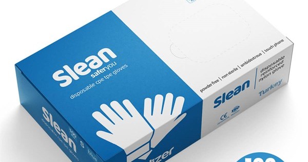 https://www.sabomar.com/Medizer Slean Blue Disposable Gloves S Size 100pcs