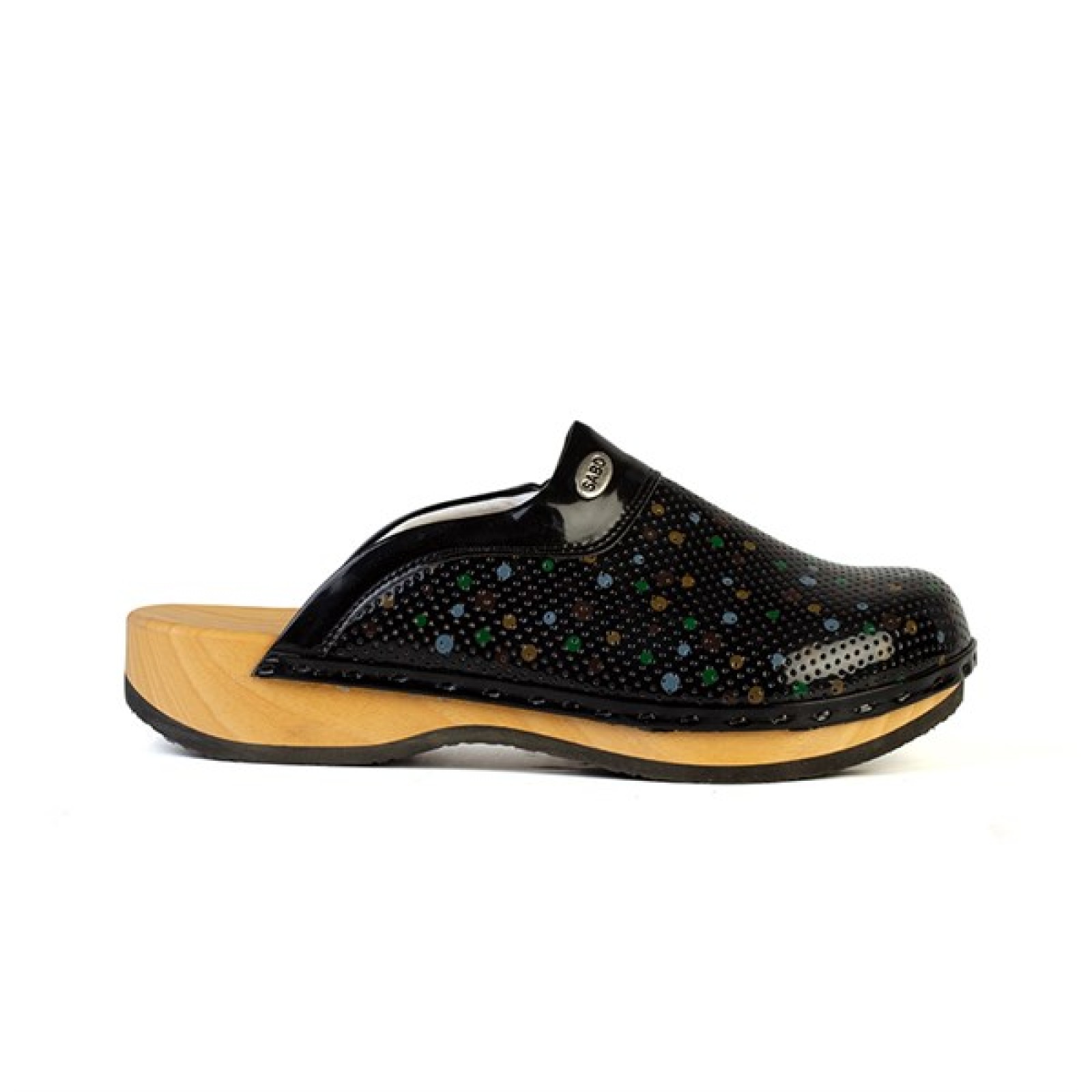 https://www.sabomar.com/Black Lady Sabo Slippers with Wooden Soles