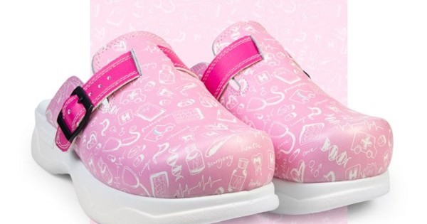 https://www.sabomar.com/Sabomar Manner Hospital Patterned Sabo Slippers - Pink