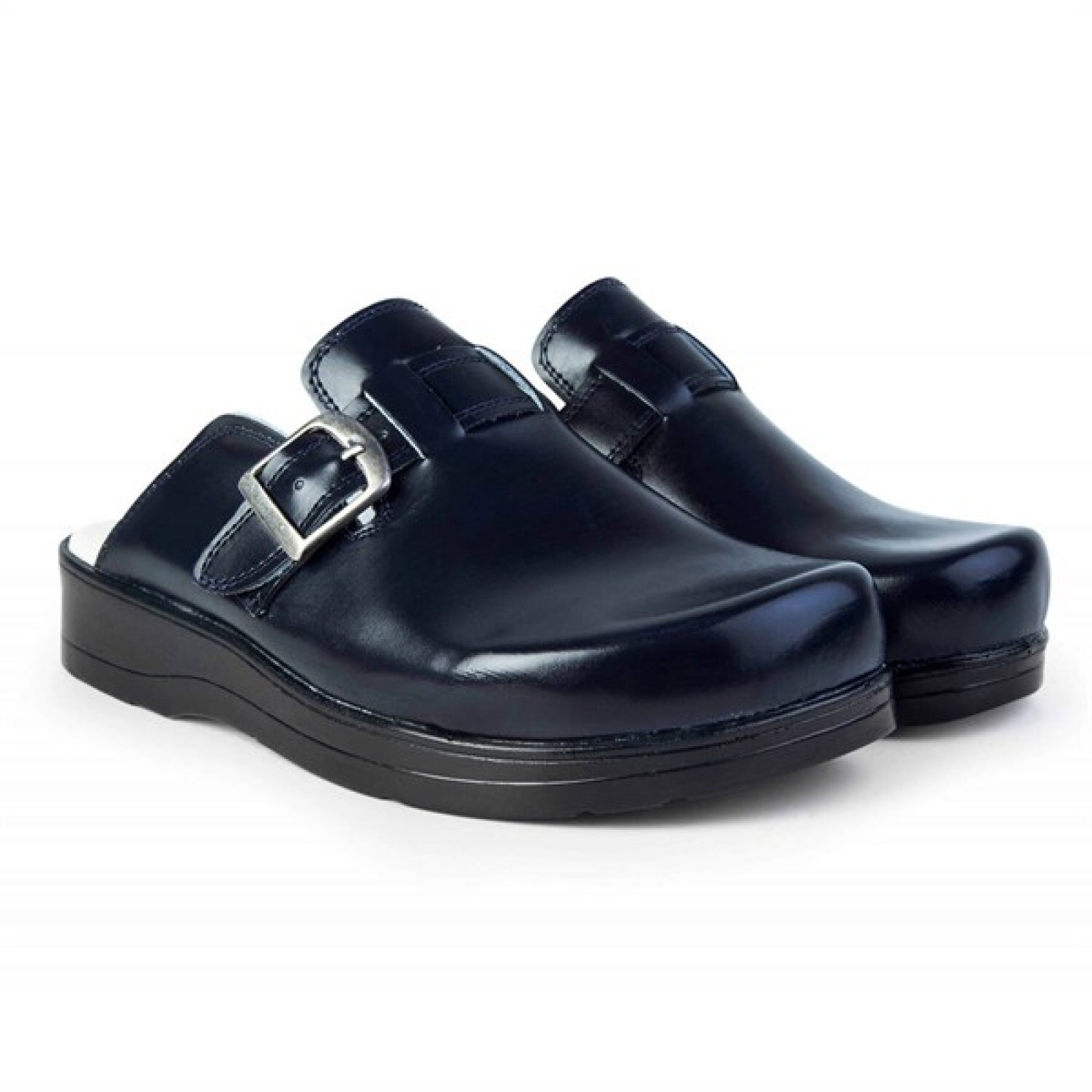 https://www.sabomar.com/Orion Navy Blue Belted Lady Sabo Slippers