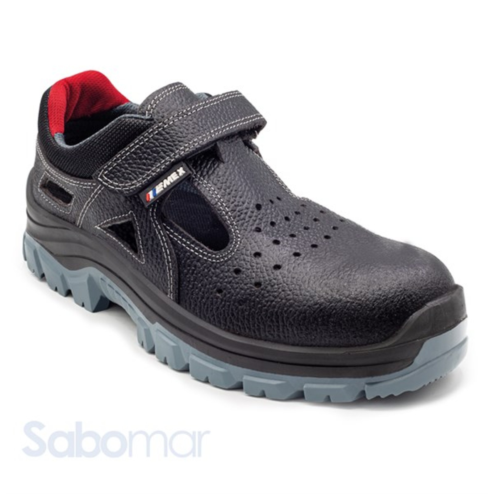https://www.sabomar.com/Emex Verona S1-S1P Velcro Printed Leather Steel Toe Work Shoes