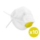 YDB Master FFP2 N95 Maske - Ventilli - 10 Adet