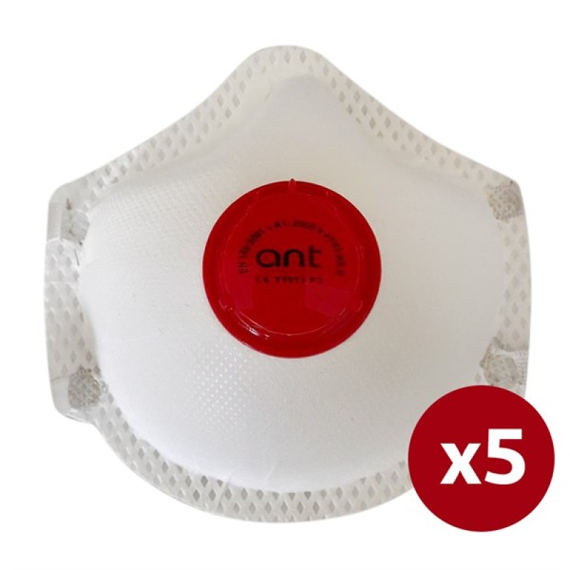 ANT FFP3 N95 Maske - Ventilli - 5 Adet