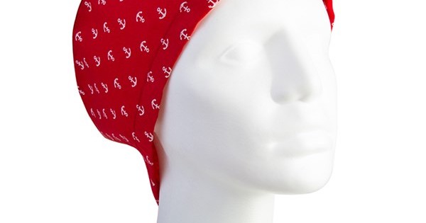 https://www.sabomar.com/Red Anchor Patterned Surgical Bonnet