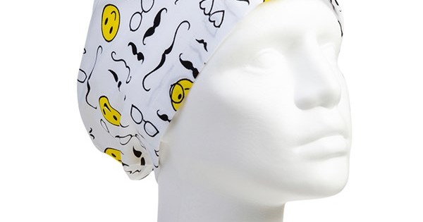 https://www.sabomar.com/Surgical Bonnet with Glasses and Mustache Pattern