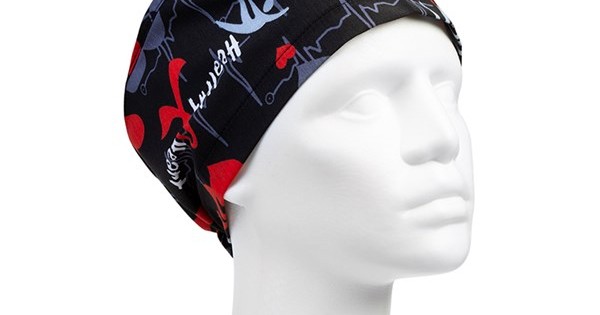 https://www.sabomar.com/Black Surgical Bonnet with Heart Pattern