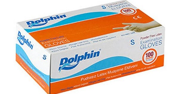 https://www.sabomar.com/Dolphin White Latex Gloves Powder Free (S Size) 100 Pack