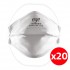 EGE 700 NR D FFP3 N95 Mask Without Valve - 20 Pieces