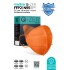 Qzer Orange Color 5 Layer FFP2 N95 Mask 10 pcs