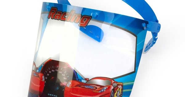 https://www.sabomar.com/NoVid Adjustable Car Themed Kids Face Protective Visor