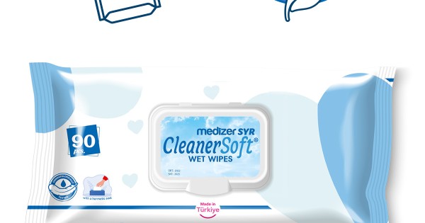 https://www.sabomar.com/Medizer Cleaner Soft Wet Wipes 90 Sheets Baby Wet Towels